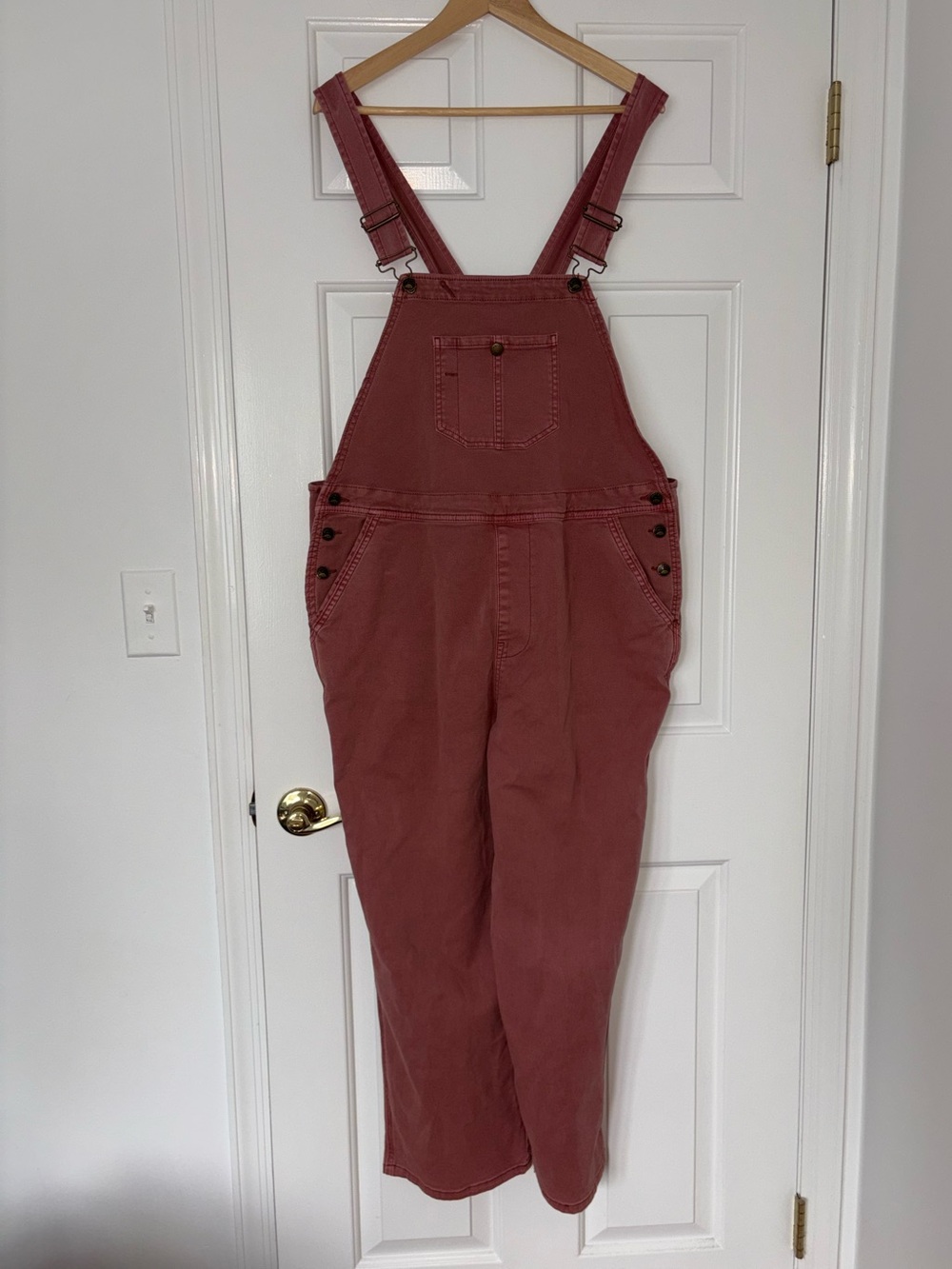 Faherty Overalls XL organic Cotton women